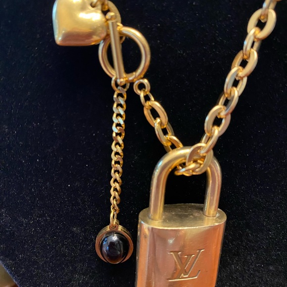 Authentic Louis Vuitton Lock Necklace - Picture 5 of 6